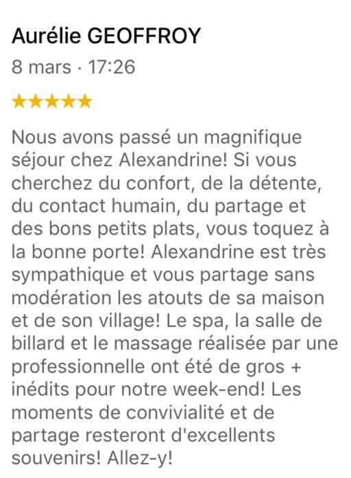 Le Nid D'Alex Spa , Rando Et Table D'Hote Autigny-la-Tour מראה חיצוני תמונה